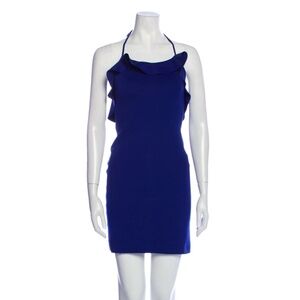 Lanvin Halter Mini Dress